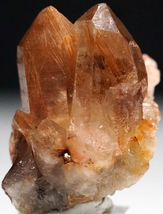Rutile in Quartz