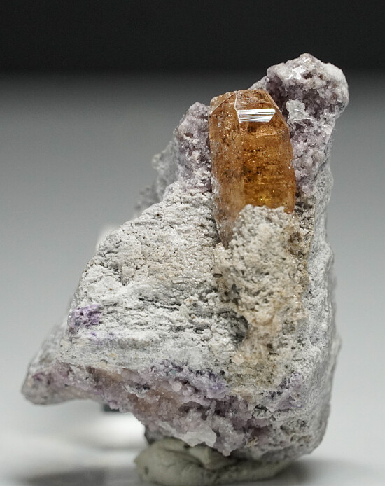 Topaz with Fluorite