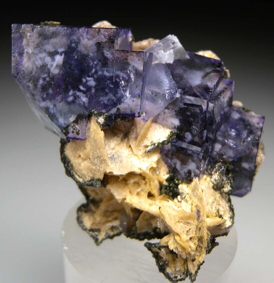 Fluorite with Siderite