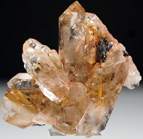 Rutile in Quartz