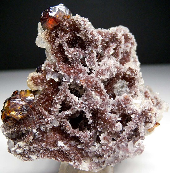 Sphalerite with Calcite