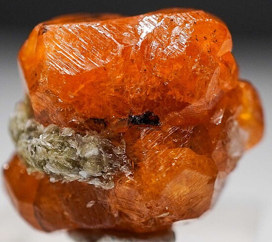 Spessartine with Muscovite