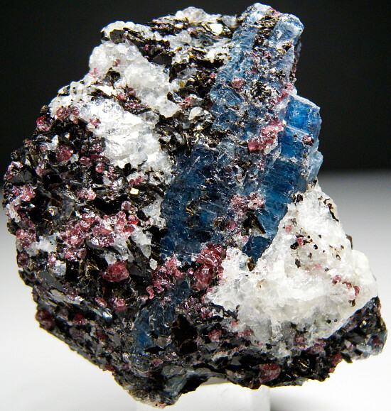 Kyanite with Rhodolite