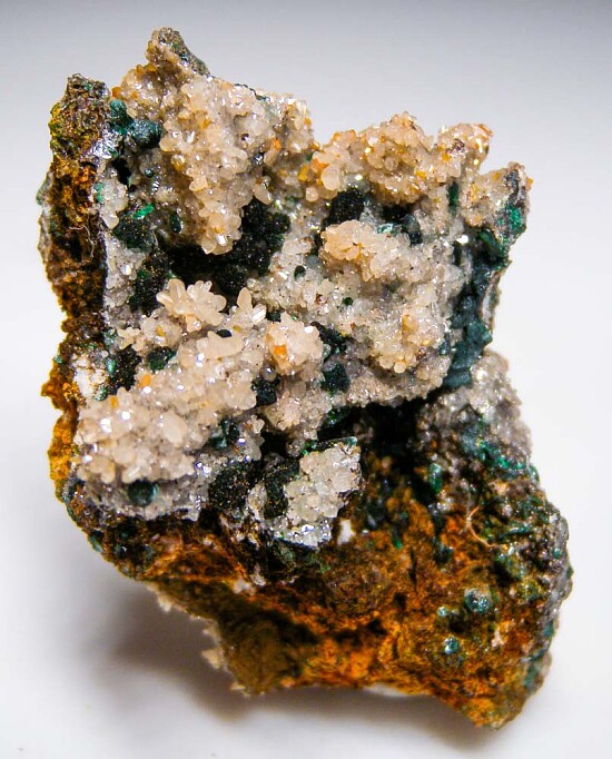 Cerussite with Malachite