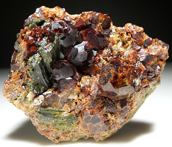 Andradite with Epidote
