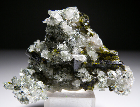 Epidote on Quartz