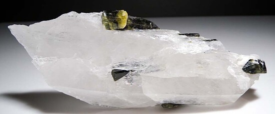 Tourmaline in Quartz