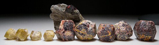 Garnets (10 specimens!)