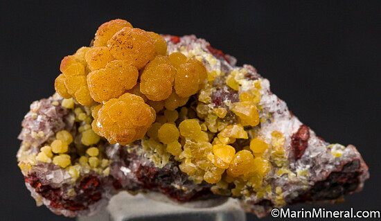 Mimetite with Calcite