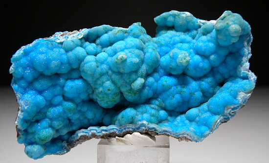 Hemimorphite with Malachite