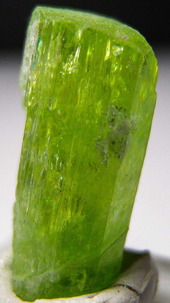 Apatite on Diopside