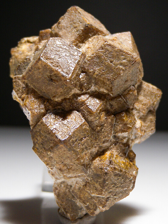 Andradite on Hedenbergite