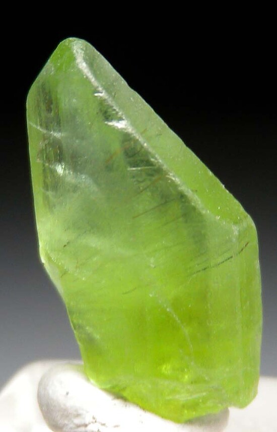 Peridot with Ludwigite