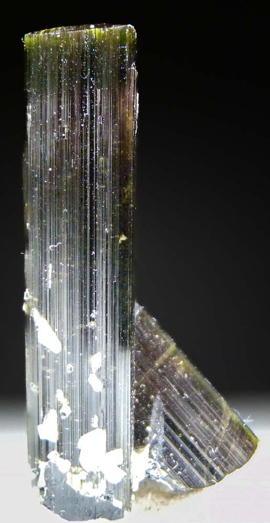 Tourmaline with Albite