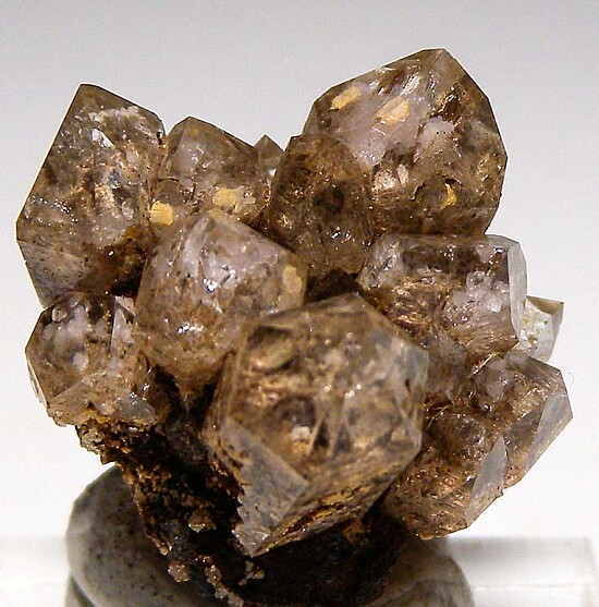 Rhodochrosite in Quartz