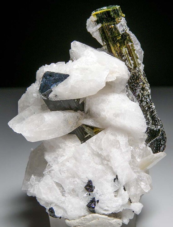 Tourmaline with Albite