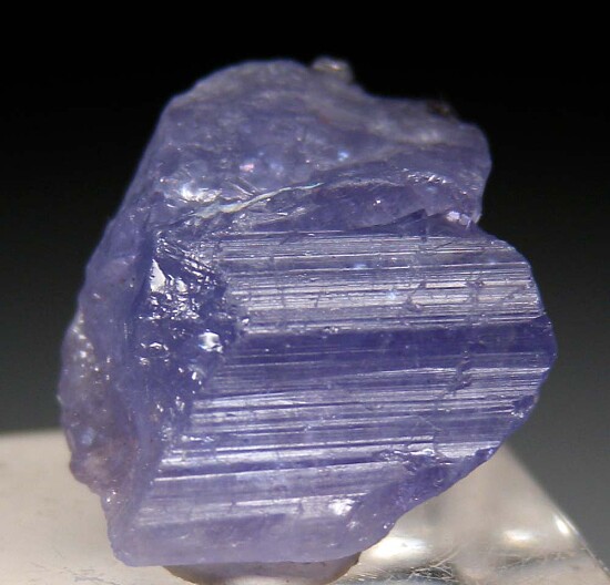 Tanzanite with Graphite