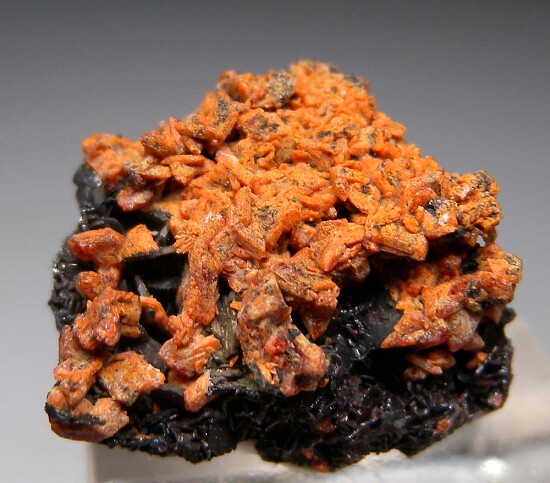 Durangite on Hematite