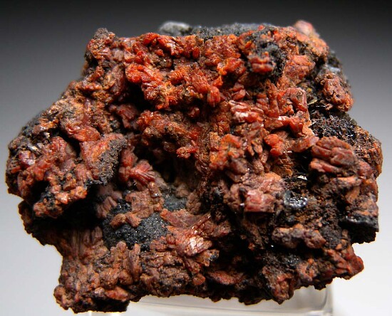 Durangite on Hematite