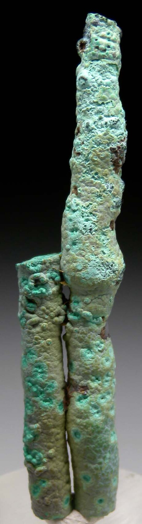 Malachite stalactite