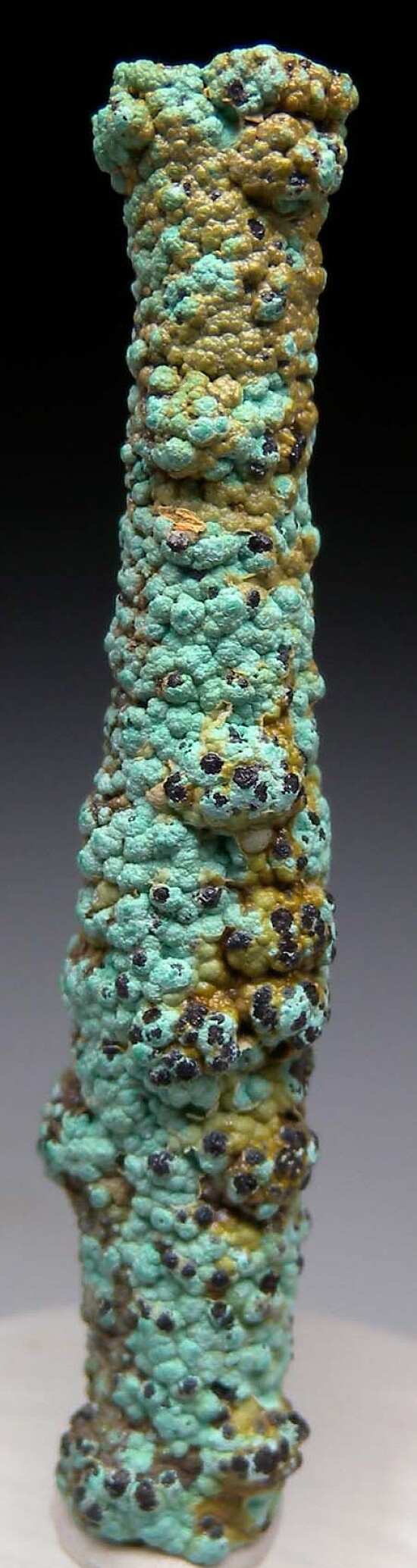 Malachite stalactite