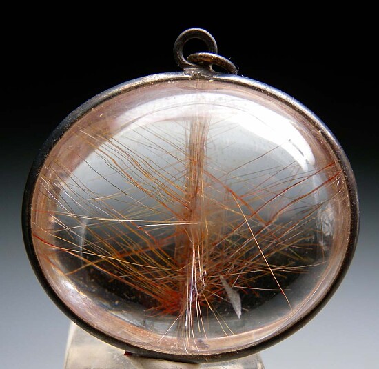 Rutile in Quartz