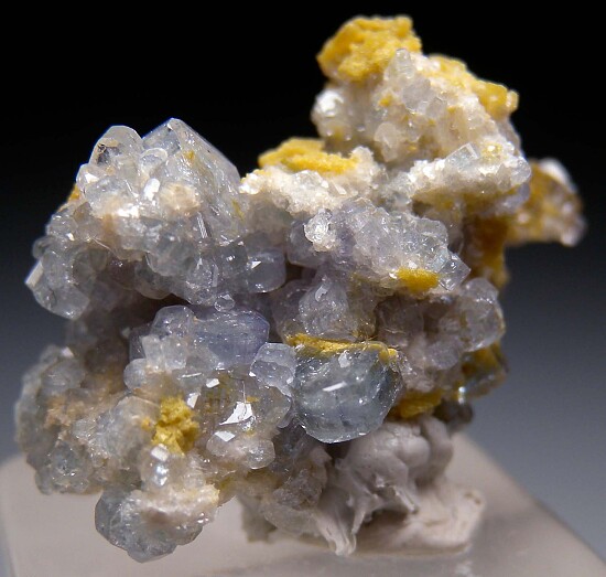 Apatite with Bertrandite