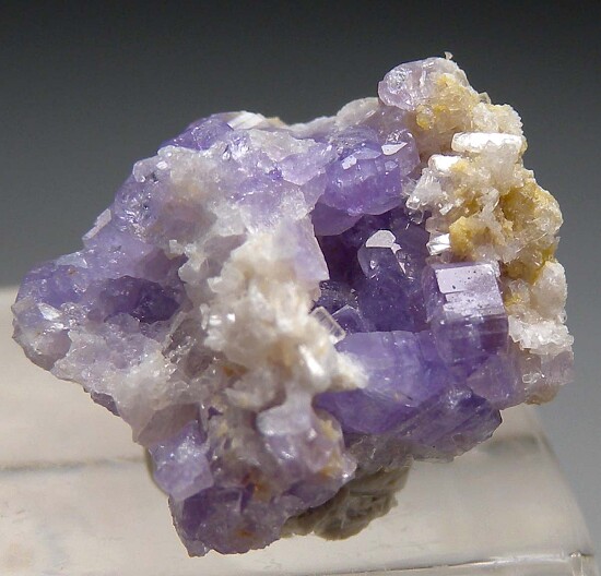 Apatite with Bertrandite