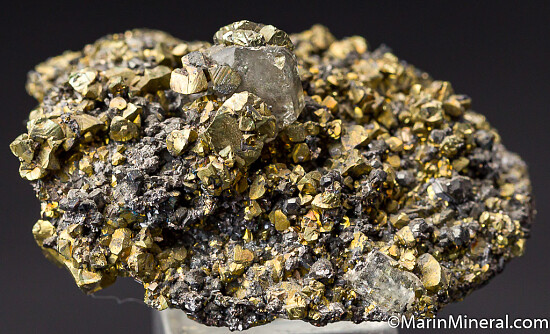 Apatite with Chalcopyrite