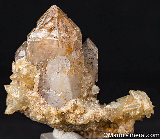 Quartz with Calcite