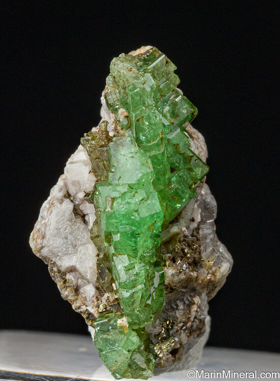 Tsavorite, Calcite, Diopside