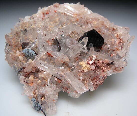 Hematite with Quartz