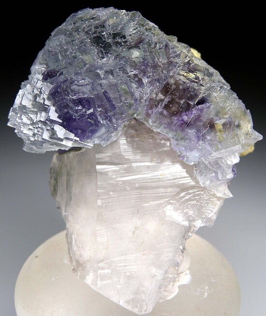 Fluorite on Quartz